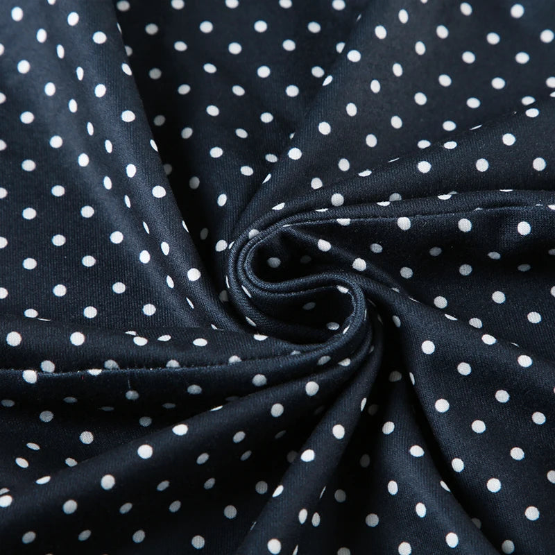Wearonic.™ Lara Polka Dotted Dress
