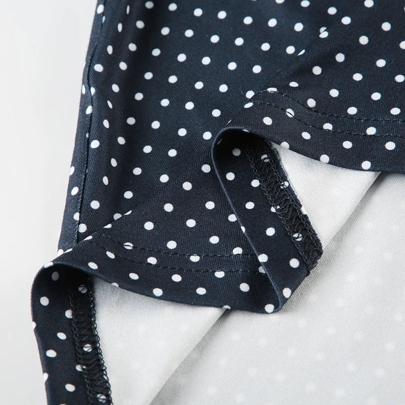 Wearonic.™ Lara Polka Dotted Dress