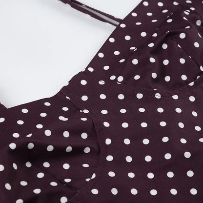 Wearonic.™ Polka Dot Monaco Dress